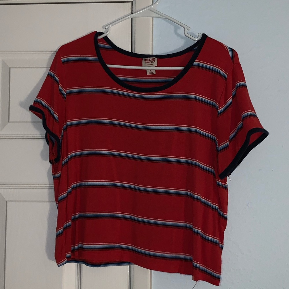 red striped shirt